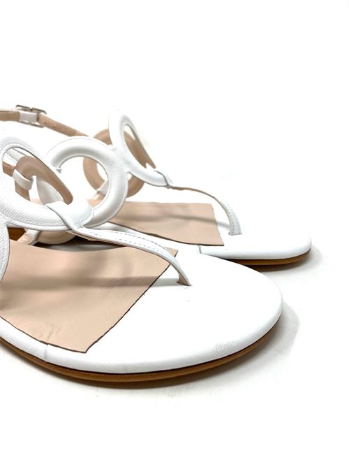 Sandalo infradito donna cerchi IL LACCIO | G10034GUANTINOBIANCO